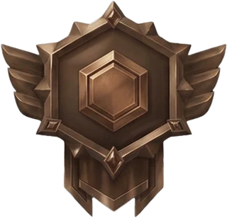 Bronze rank badge