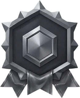 Iron rank badge