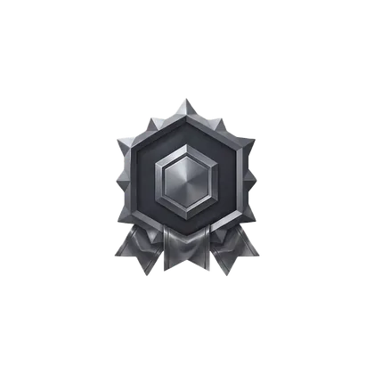 Iron rank badge