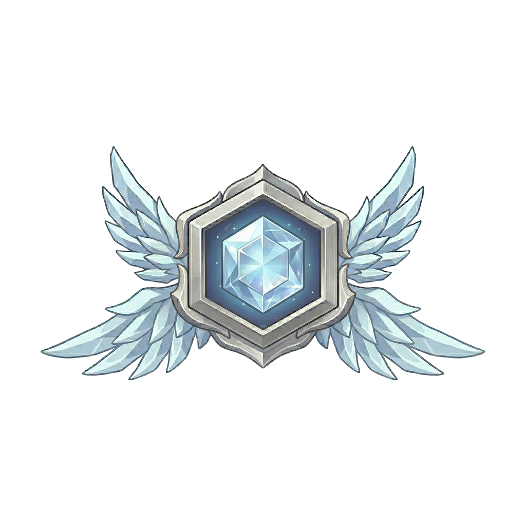 Radiant rank badge