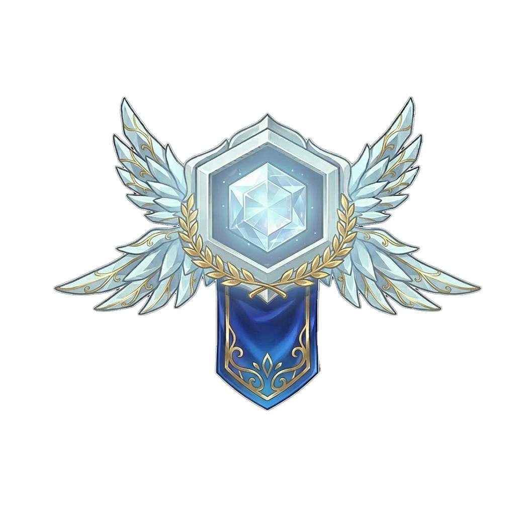 Radiant rank badge